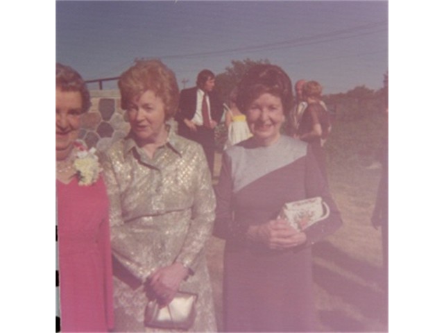 Mae McNaughton, Ellen Rennick and Edith Paul