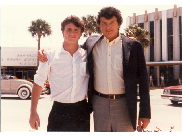 Walter Urban (Kitty) and his son Tony in L.A.