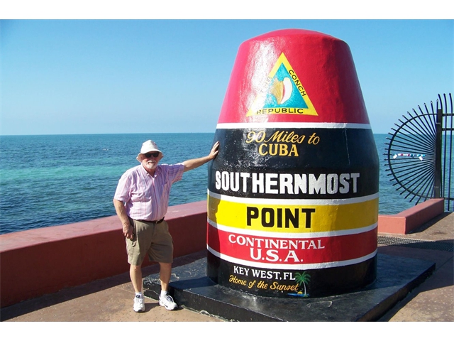 Peter at the Southernmost point