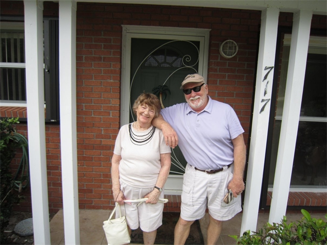 Barbara and  Peter in 2012