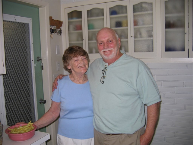 Barbara and Peter in May, 2005