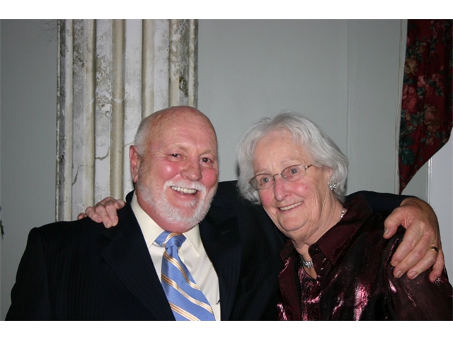 Colleen Greene and Peter at Matt Anastasi's wedding in 2009