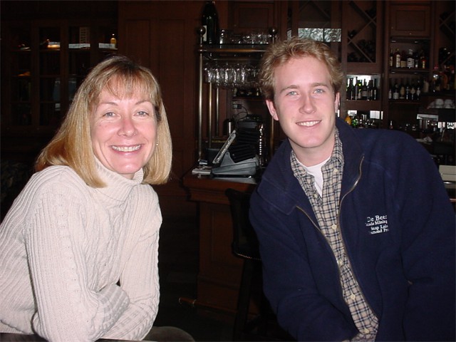 Heather and Mike Clow in 2002