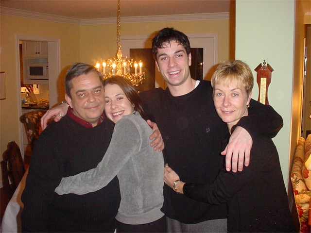 The Hudakocs, Rick, Stephanie, David and Heather in 2003